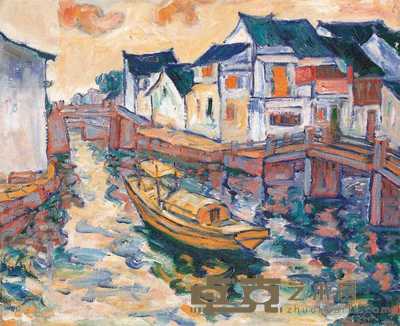 李书安 周庄印象 65×80cm
